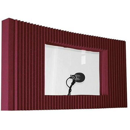 Auralex Acoustics AUR-MAX211-BUR Mobile Acoustical Enviroment, Burgundy