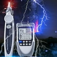 thumbnail image 2 of Graflsoa Compact Network Cable Tester with LCD Display, Multi-Function Line Analyzer for Continuity, POE, and Battery Voltage Testing, Includes Flashlight, ET612 Model (Batteries Not Included), 2 of 6