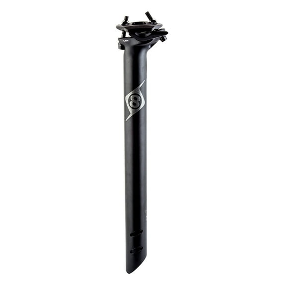 Origin8 Spire II Seatpost 27.2mm 350mm Blk Micro-Adjust 2 Bolt Clamp