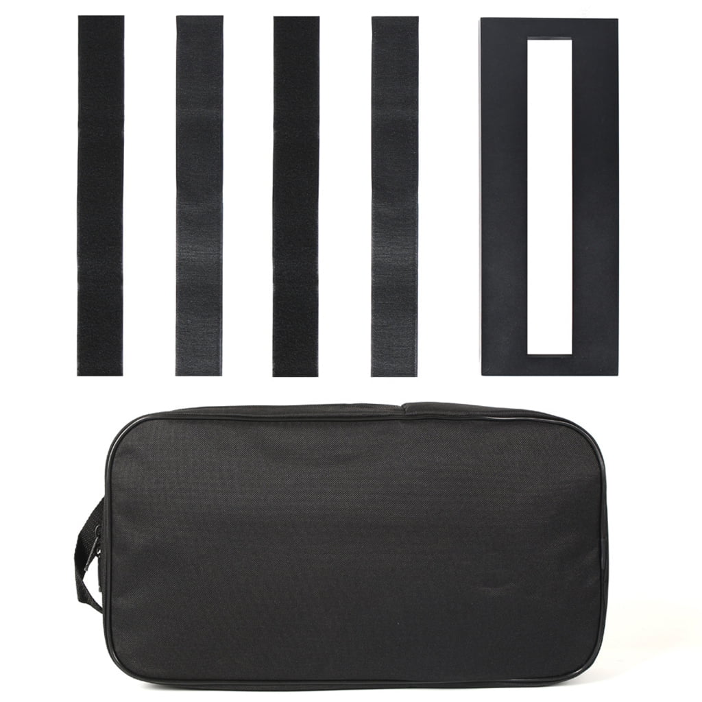 Aluminum Alloy Guitar Effect Pedal Board Holder Plate Portable Effects Stand Large Guitar Pedal Board with Carrying Bag