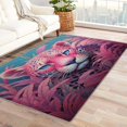 thumbnail image 1 of Cheetah Area Rug 6x8, Jungle Animal Rugs for Bedroom Living Room, Animals Carpet, Machine Washable Rug, Non Slip Soft Low Pile Rugs Large Area Rug Home Decor T6&-20, 1 of 7