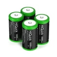 thumbnail image 5 of HiQuick 4 Pack D Rechargeable Batteries 10000mAh 1.2V NiMH D Size Batteries with Store Boxes, 5 of 7