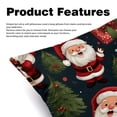 thumbnail image 2 of Santa Claus Luxurious Velvet Throw Pillow Covers with Unique Patterns - Set of 2 Pillow Covers and Inserts, 16x16, 18x18, 20x20 Inches for All Occasions, 2 of 6