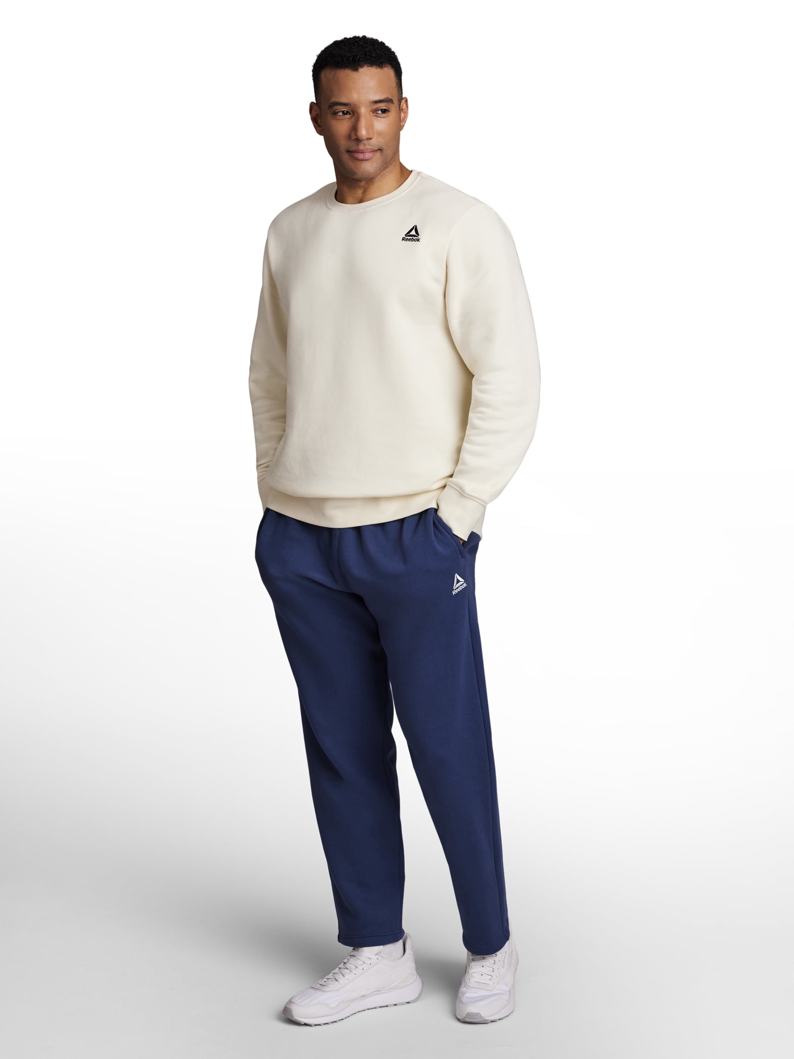 Reebok Men's & Big Men's Game Day Fleece Relaxed Fit Sweatpants, Sizes XS-5XL