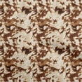 thumbnail image 1 of oneOone Cotton Cambric Brown Fabric Abstract Sewing Material Print Fabric By The Yard 56 Inch Wide, 1 of 5