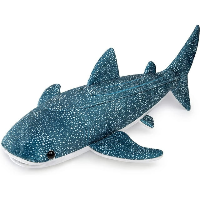 Peluche FRANKIEZHOU Simulación Tiburón Ballena Gigante 80 cm