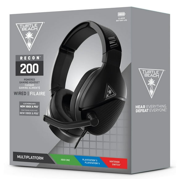 Turtle Beach® Recon 200 Amplified Gaming Headset for Xbox One and PlayStation®4