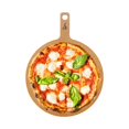 thumbnail image 2 of Tabla para servir pizza Outset Verde, tabla de remo 30x40 cm, 2 of 7