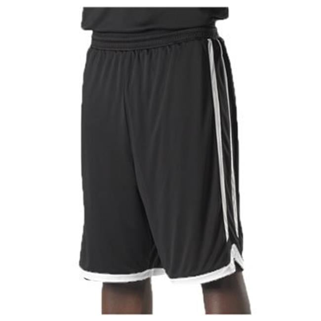 Youth Reversible Basketball Shorts, Forest & White Extra Large