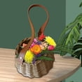 thumbnail image 2 of de almacenamiento de mimbre, regalos para niñas, manualidades decorativas para , de hombro para mujer, para flores,, 2 of 8
