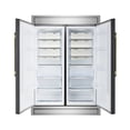 thumbnail image 3 of Forno Maderno 2-28-Inch Wide Convertible Refrigerator/Freezer in Black, Decorative Trim, 27.2 cu.ft, 84-Inch High, 3 of 12
