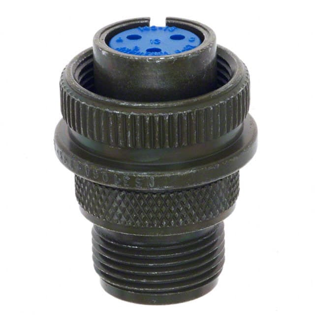 Amphenol Industrial Operations 97-3106A-14S-1S Circular Connector Plug -  Female Sockets - 3 Position - 14S-1 Shell Size - Threaded - 97 Series -  Solder Cup - Free Hanging (In-Line) - Olive Drab. - Walmart.com