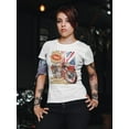 thumbnail image 2 of Bsa Motorcycle Co. T-Shirt Women -BSA Designs, Female Medium, 2 of 4