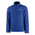 thumbnail image 2 of Men's Cutter & Buck  Blue Montana State Bobcats Vault Evoke Eco Softshell Recycled Full-Zip Jacket, 2 of 3