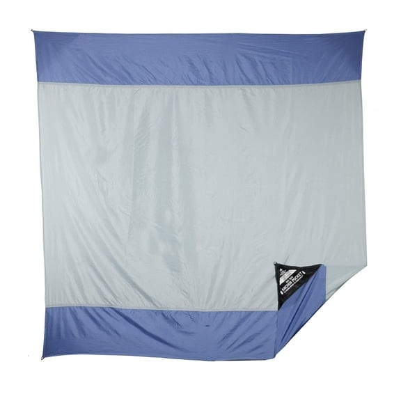 Grand Trunk Parasheet Beach Blanket – 7' x 7' Lightweight Parachute Nylon Ground Cover with Sand Anchor Pockets, Quick-Dry & Packable for Beach, Camping & Outdoor Use