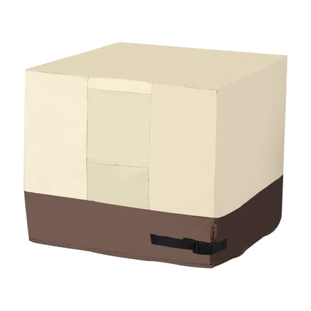 Uxcell Air Conditioner Cover, 30x30x32" Outdoor AC Unit Covers AC Cover for Outside Unit, Beige