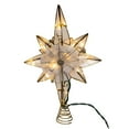 thumbnail image 3 of Kurt Adler 10-Light LED Capiz Star Tree Topper, 3 of 8