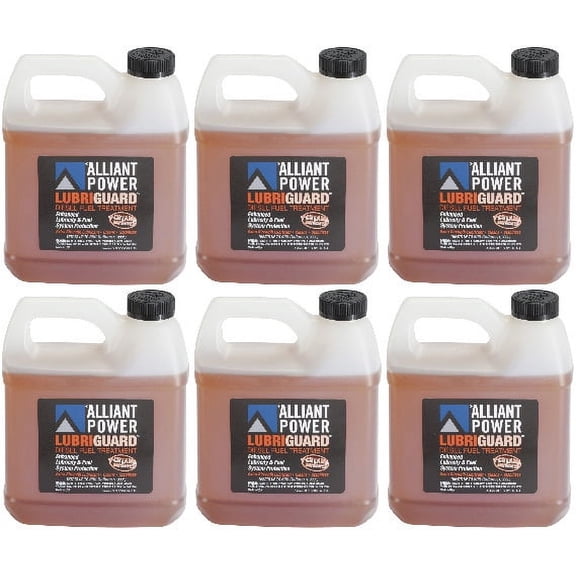 Alliant Power LUBRIGUARD Diesel Fuel Treatment | 6 Pack of 1/2 Gallons | Alliant Power # AP0511