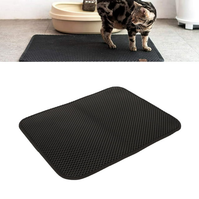 Almohadilla de para gatos para evitar resbalones, parte inferior impermeable, capa de eva, cubierta de caja para trampa de para gatos, alfombrilla impermeable párrica