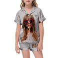 thumbnail image 2 of Icvfdpl Pajamas For Children Shirt And Pant Matching Set Sleepwear Sets With Pockets For Music Lovers Fans, 2 of 4