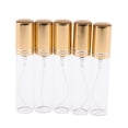 thumbnail image 1 of Botellas de spray de perfume Zulema 10 ml 5 Piezas juego de Vidrio recargables dorado, 1 of 8