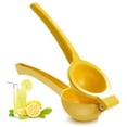 thumbnail image 1 of Manual Juicer Citrus Lemon Squeezer,Fruit Juicer Lime Press Metal,Professional Hand Juicer Kitchen Tool(yellow）, 1 of 2