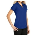 thumbnail image 4 of Yellow Rooster Women's Dry Zone Grid Polo T-Shirt True Royal 3XL, 4 of 6