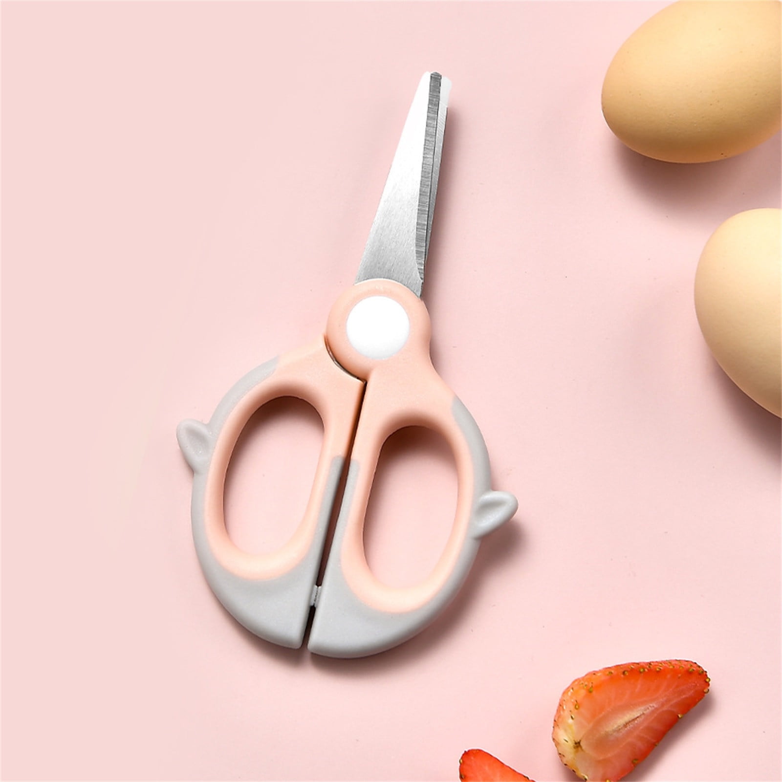 Baby Food Cutter Scissors With Case – Queens Baby