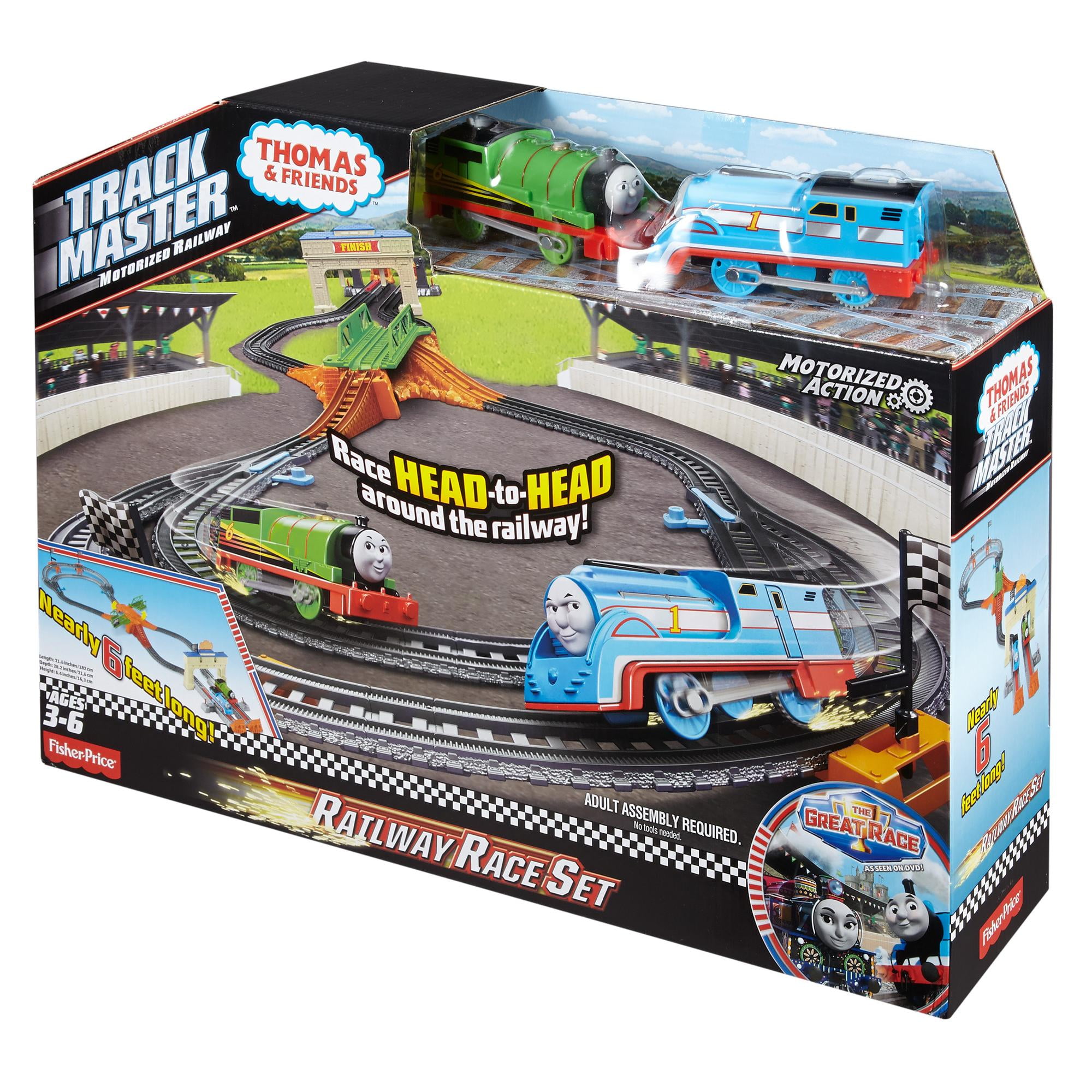 thomas railway race set