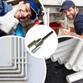thumbnail image 3 of Threads for PVC pipes, internal opening for water pipes, precisioncut carbon steel for plumbing installations, 3 of 5