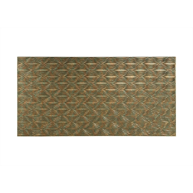 FASÄDE Easy Installation Shallot Copper Fantasy Wall Panel (4' x 8' Panel)