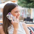 thumbnail image 5 of Case for Samsung A26 Stylish IMD Durable Phone Case with 360 Degree Rotating Finger Grip Drop Protection Anti-Fingerprint Skin Touch Like Baby Skin Cover, 5 of 6