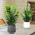 thumbnail image 7 of Artificial ZZ Plants Real Touch Faux Zamioculas Zamiifolia Greenery Houseplant Real Touch Faux Potted ZZ Plant For Home Decor, 7 of 7