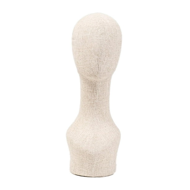 Cabeza de maniquí, accesorios de belleza, cabeza de peluca para peluquería, mercado, fabricación de pelucas Altura 52cm