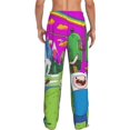 thumbnail image 3 of Adventure Time Men's Pajama Pants With Pockets Fashion Cozy Daily Lounge Sleep Pants Sleepwear X-Large, 3 of 8