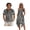 Zebra Stripe Black, variant on Xixirimido Jamaica Style Palm Trees Hawaii Couple Matching Outfit Men's Hawaiian Shirt and Women's Summer Sleeveless Dress Soft Midi Beach Dresses Matched Couple Outfits, L
