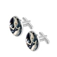 thumbnail image 2 of Swan Sophisticated Cufflink Set for Elegant Attire Made of Stainless Steel for Formal Wear and Business Meetings, 2 of 6