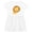 White with Speckles, variant on Inktastic Happy Lion Girls Toddler Dress