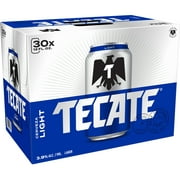 Tecate Light Mexican Lager Beer, 30 Pack, 12 fl oz Cans