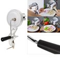 thumbnail image 3 of Pasta Maker, Hand Cranking Long Handle Corrosion-Resistant Noodle Making Machine, for Restaurant Kitchen Accessory Silver Home, 3 of 7