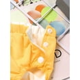 thumbnail image 5 of Nyeemya Toddler Baby Boys Girls Washable Swim Diaper Unisex Solid Color Swimming Trunks Infant Yellow 90, 5 of 6