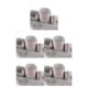 thumbnail image 2 of Moyic Juego de bolas de hilo antibolitas de 50g y 20g, Kit de hilo de ganchillo para tejer, manta, accesorio de costura tejido a mano, gris claro Type2 NO2 Moyic CBP185094, 2 of 4