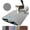 Grey, variant on Cat Litter Mat Double Layer Pet Non Slip Big Pet Litter Box Filter MatWear Resistant Waterproof Anti-slip Cat Litter Mat