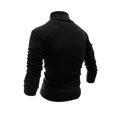 thumbnail image 4 of Mens High Neck T Shirts Casual Stretchy Slim Fit Long Sleeve Pullover Tops Basic Solid Color Comfort Turtleneck Office Workwear T-Shirts, 4 of 4