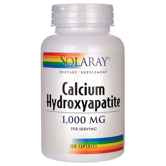 Solaray Calcium Hydroxyapatite 1000mg Highly Advanced Calcium
