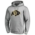 thumbnail image 2 of Men's Ash Colorado Buffaloes Primary Team Logo Pullover Hoodie, 2 of 3