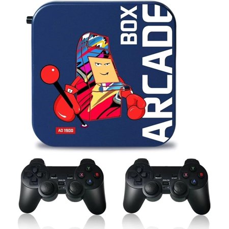 Arcade Box Video Game Console Games Game Box Plug and Play Game Console 4K HD Display Emulator Console (128G)