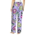 thumbnail image 3 of Pajama Pants Women, Ice Cream Cartoon Print Sweatpants Soft Sleep Lounge Pants, Casual PJ Bottoms Pants with Pockets, 3 of 5