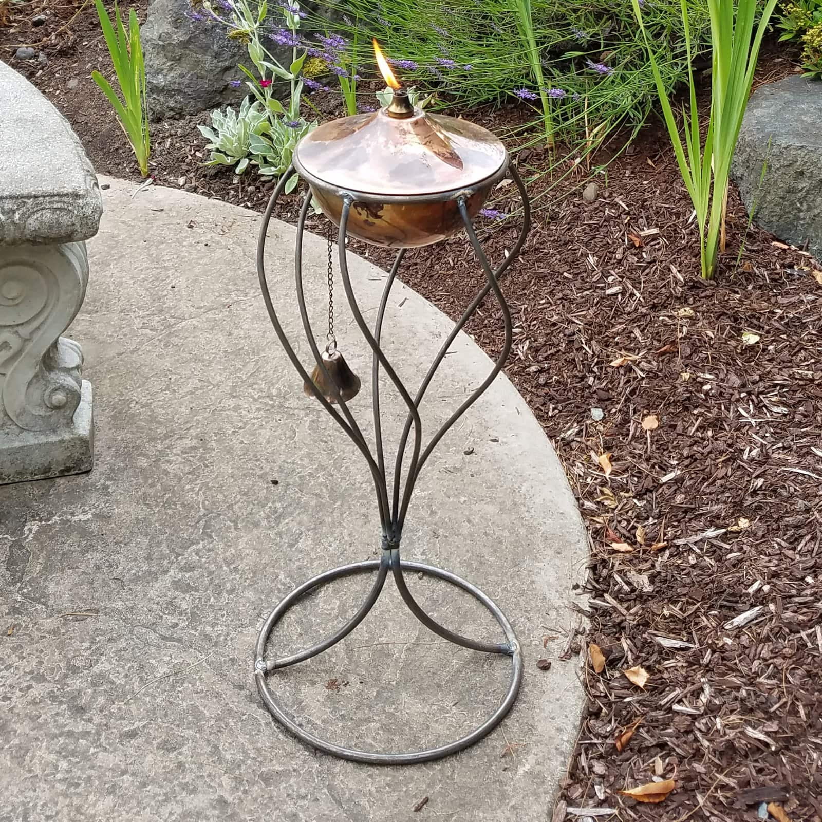 Matte Black Passage TCH8-1204-MB-TT Torch Stand Matte Black Passage TCH8-1204-MB-TT Torch Stand