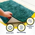 thumbnail image 2 of Muddy Mat® | Super Absorbent Door Mat Indoor, Microfiber Quick Dry Chenille Entryway Rug, Non-Slip Front Door Mat, Indoor Mats for Entryway, Machine Washable Pet Rug, Teal 19"x30", 2 of 6